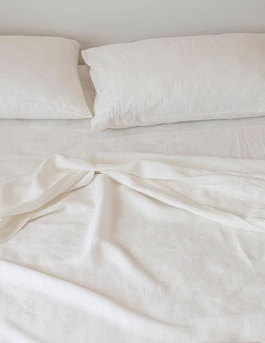 Creamy White 100% Hemp Pillowcase Set