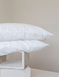 Creamy White 100% Hemp Pillowcase Set